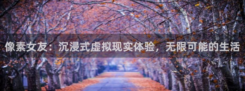 赢咖娱乐登录地址：像素女友：沉浸式虚拟现实体验，无限可能的生